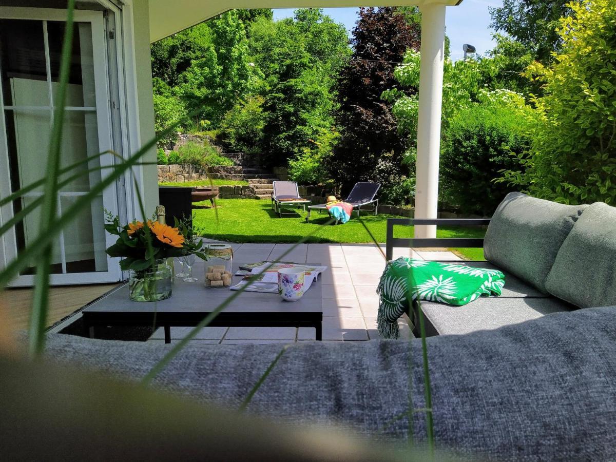 Entspannen Im Gruenen, Ferienwohnung Mit Eigenem Garten Keilberg ภายนอก รูปภาพ